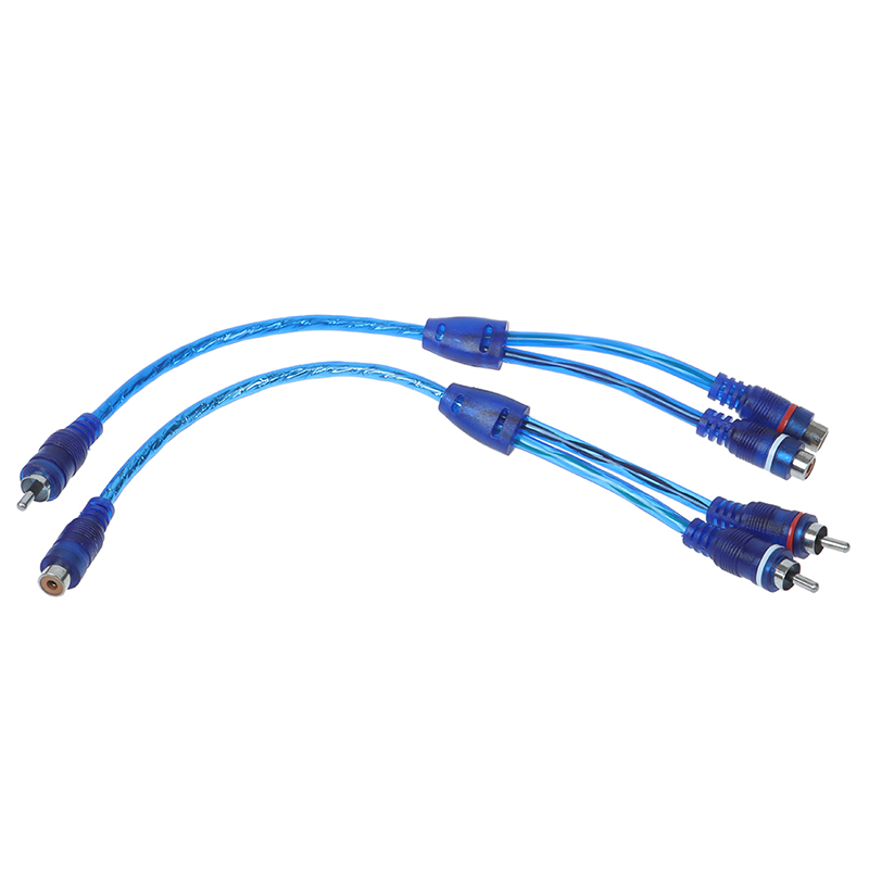Audio Splitter Y - Adaptador de Cable divisor para coche,