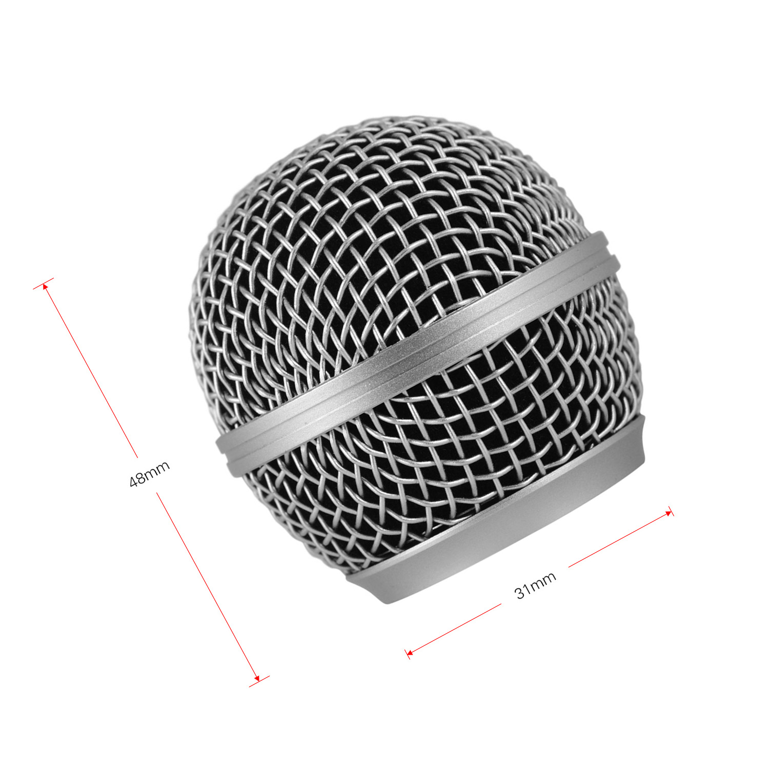 Rejilla de Micrófono, Cabezal  - Shure Mic Sm58 reseña y precio